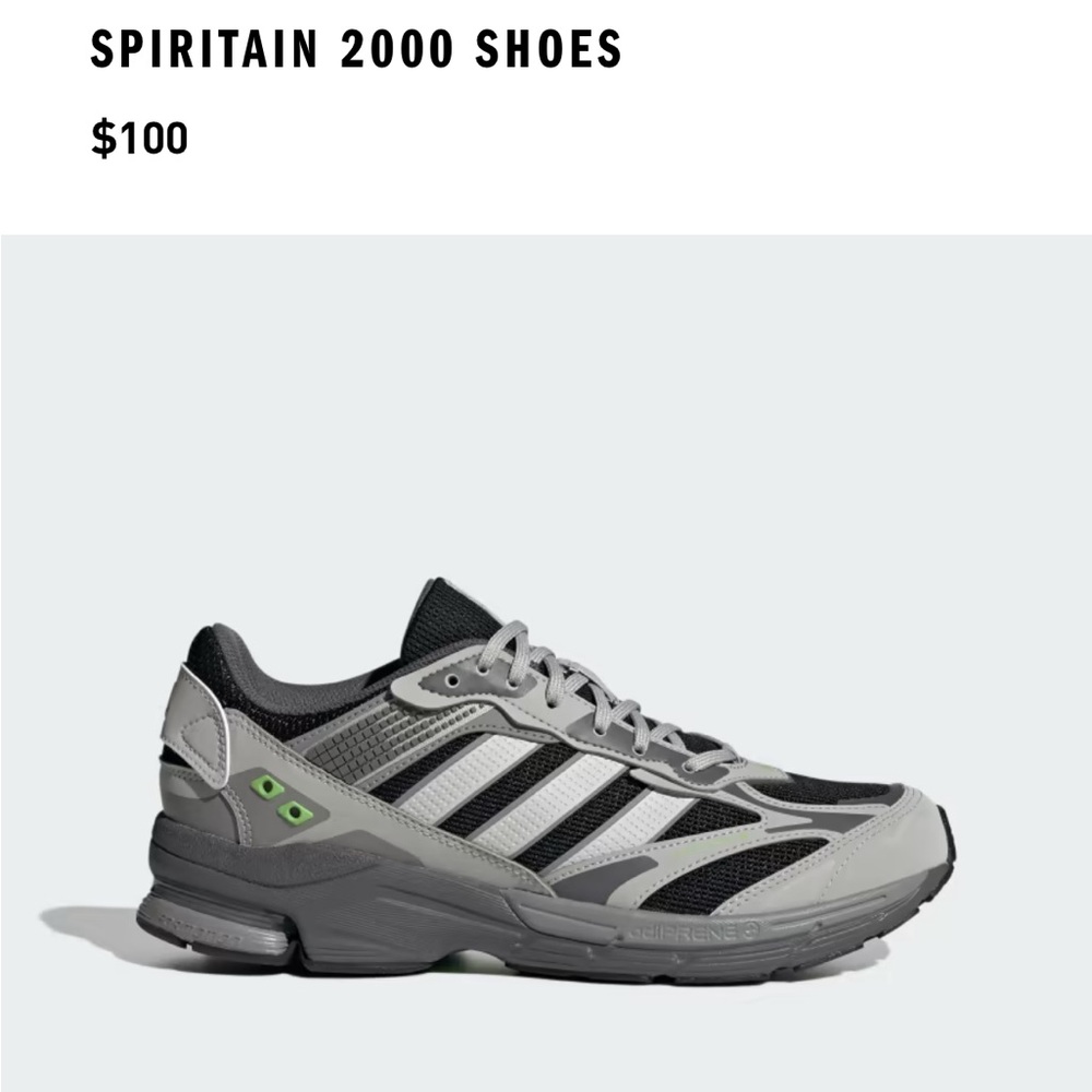 Adidas Men’s Spiritain 2000 shoes grey